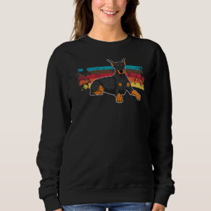 Dobermann Dog Breed 17 Sweatshirt
