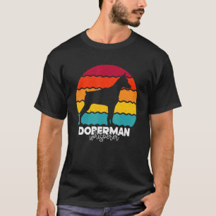 Dobermann-Flüsterer Retro Vintage T-Shirt