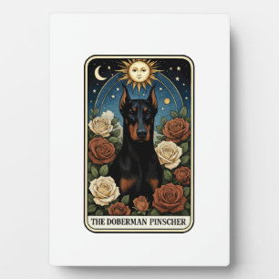 Dobermann Fotoplatte