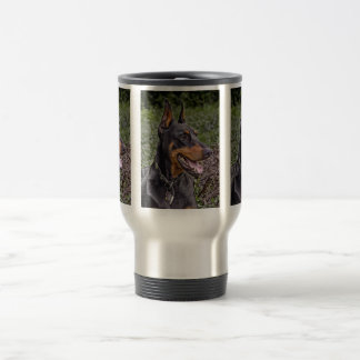 Dobermann-Freude! Reise-Tasse Reisebecher
