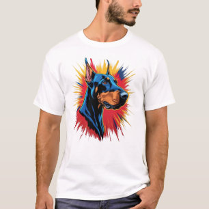 Dobermann Hund T-Shirt