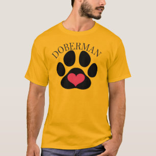 Dobermann Hund T-Shirt