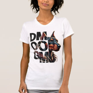 Dobermann-Hundemutter - Elegante und furchtlose Be T-Shirt