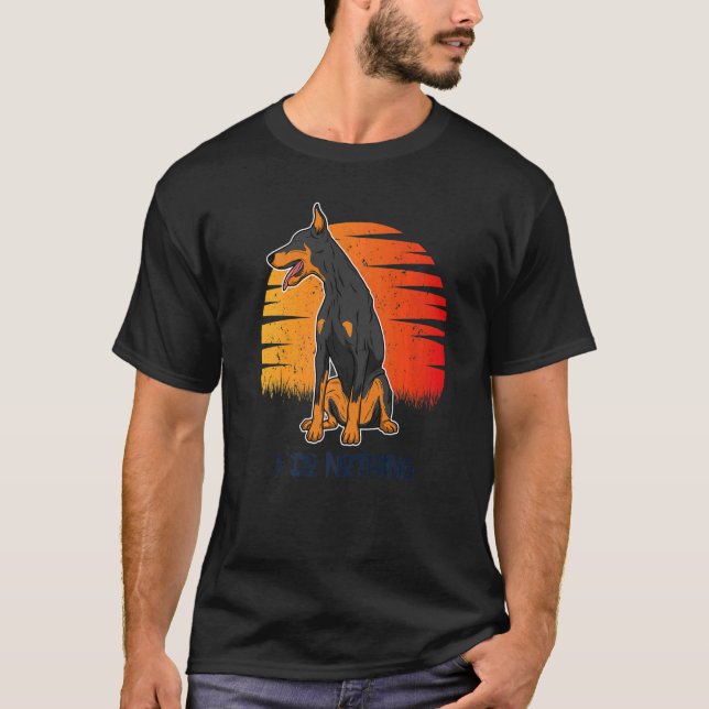 Dobermann-Hunderasse 178 T-Shirt (Vorderseite)