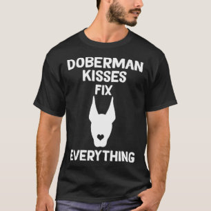 Dobermann-Küsse reparieren alles Dobie Mama 1 T-Shirt