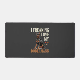 Dobermann Liebhaber Hundeliebhaber Schreibtischunterlage