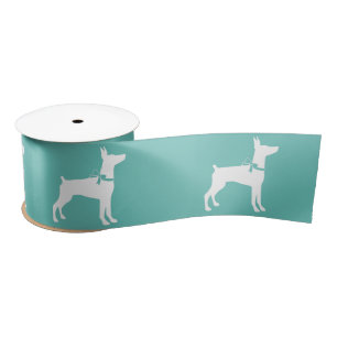 Dobermann Pinscher Dog Welpe Dobermann Satinband