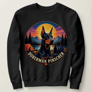 Dobermann Pinscher Familie Sweatshirt