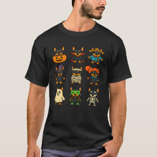 Dobermann Pinscher Halloween Kostüm Lustig Gruseli T-Shirt