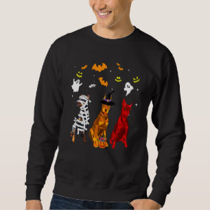 Dobermann Pinscher Hund Sweatshirt