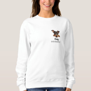 Dobermann Pinscher Hund Sweatshirt