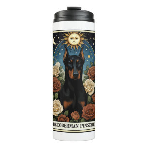 Dobermann Pinscher Thermosbecher