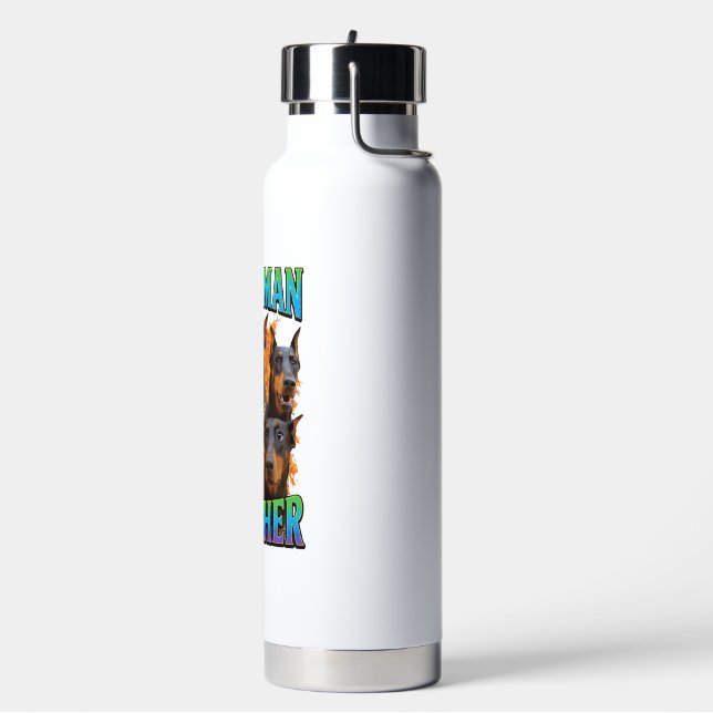 Dobermann Pinscher  Trinkflasche (Links)