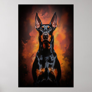 Dobermann Poster