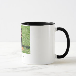 Dobermann:  Schönheit, Anmut und Power Tasse