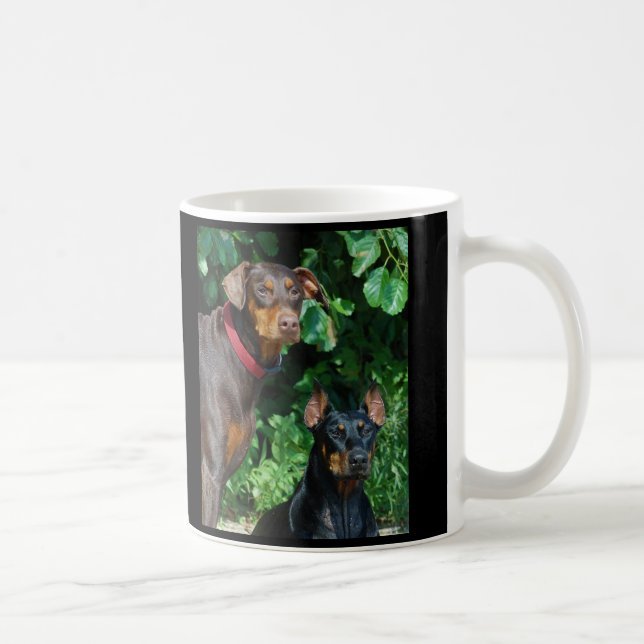 Dobermann-Tasse Kaffeetasse (Rechts)