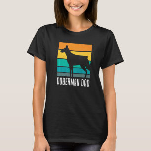Dobermann-Vater Hundebesitzer Haustier Pinscher Do T-Shirt