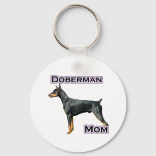 Dobermannpinscher-Mama 4 - Schlüsselanhänger