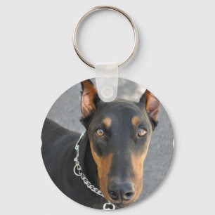 Dobermannpinscher-Schlüsselanhänger Schlüsselanhänger