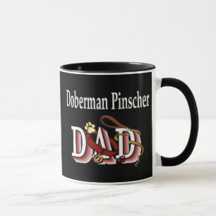 Dobermannpinscher-Vater-Tasse Tasse