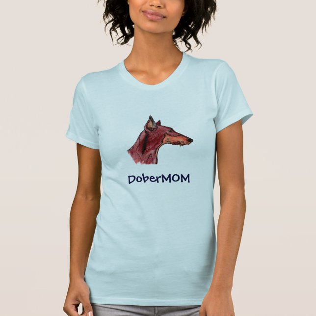DoberMOM T-Shirt (Vorderseite)