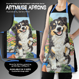 DOBRO Australian Shepherd All-Over Print Schürze