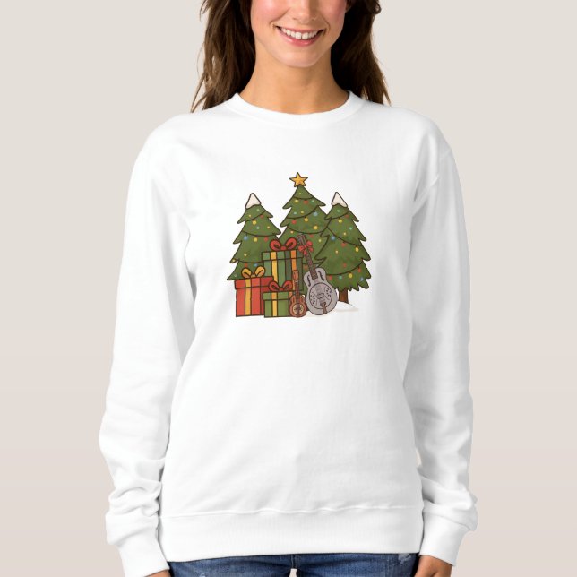Dobro Christmas family Forest Sweatshirt (Vorderseite)