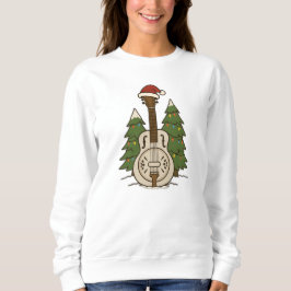Dobro Christmas – Festive Guitar Holiday Design Sweatshirt