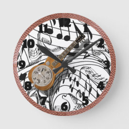 DOBRO-CLOCK RUNDE WANDUHR