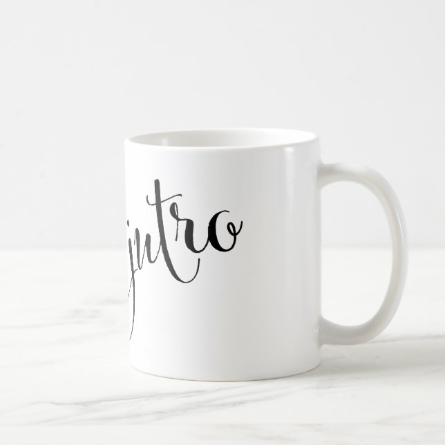 Dobro jutro Guten Morgen Republik Kroatien Tasse (Rechts)