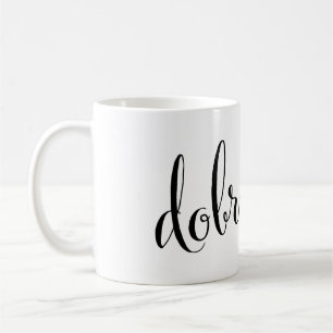 dobro utro Good Morning makedonische Tasse