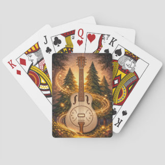 Dobro-Wald - leuchtende Waldträumerei Spielkarten
