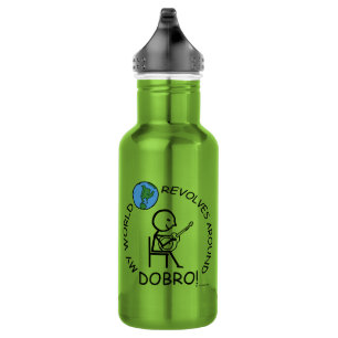 Dobro - Weltumdrehungen Edelstahlflasche