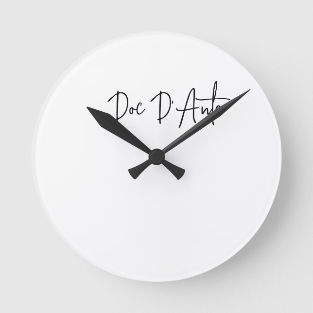 Doc D'Ante - Uhr (Vorderseite)