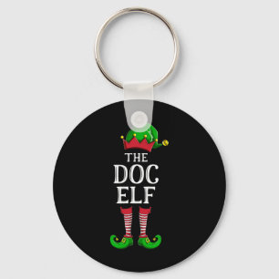 Doc Elf Matching Familiengruppe Weihnachts-Party P Schlüsselanhänger