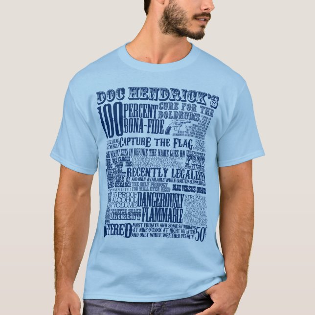 Doc. Hendrick (blau) T-Shirt (Vorderseite)