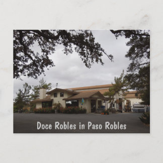 Doce Robles während der Erntezeit Postkarte