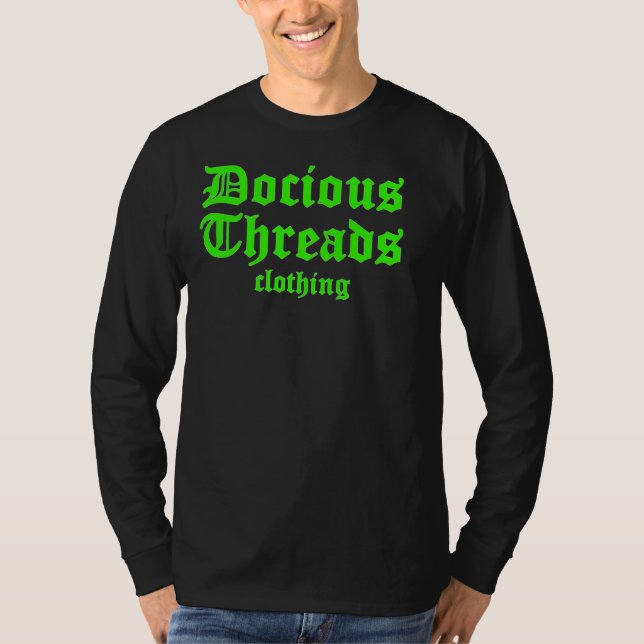Docious verlegt Kleidung T-Shirt (Vorderseite)