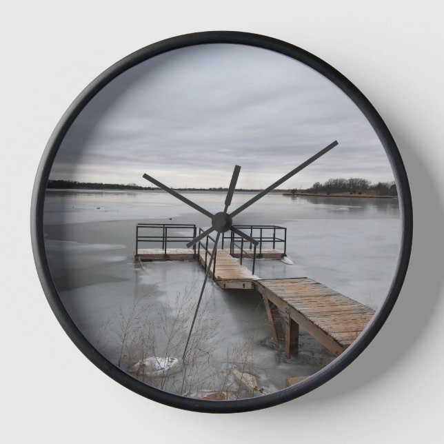 Dock Clock gefroren Uhr (Vorderseite)