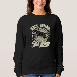 Dock Diving ist für die schwarzen Labrador Welpen Sweatshirt