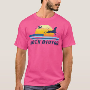 Dock Jumping Dog Mama Dog Vater T-Shirt