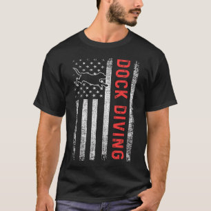 Dock-Tauch-Design für Hund-Dock-Springen und Dock T-Shirt