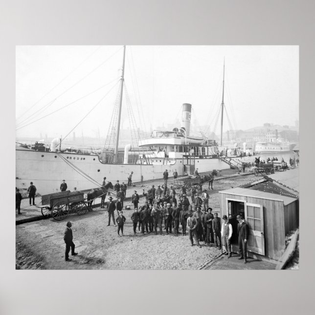 Docker im Lohn: 1905 Poster (Vorne)