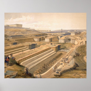 Docks bei Sebastopol, Platte aus "The Seat of War  Poster