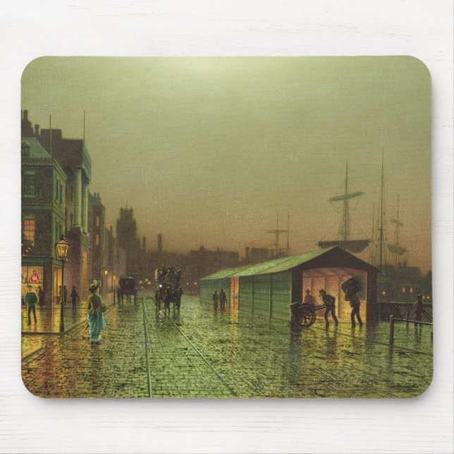 Docks Johns Atkinson Grimshaw | Liverpool Mousepad (Vorne)