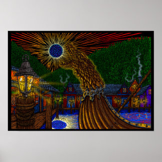 Dockside Eclipse - Poster