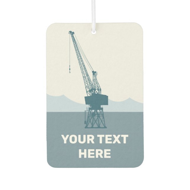 Dockyard Crane Autolufterfrischer (Vorderseite)