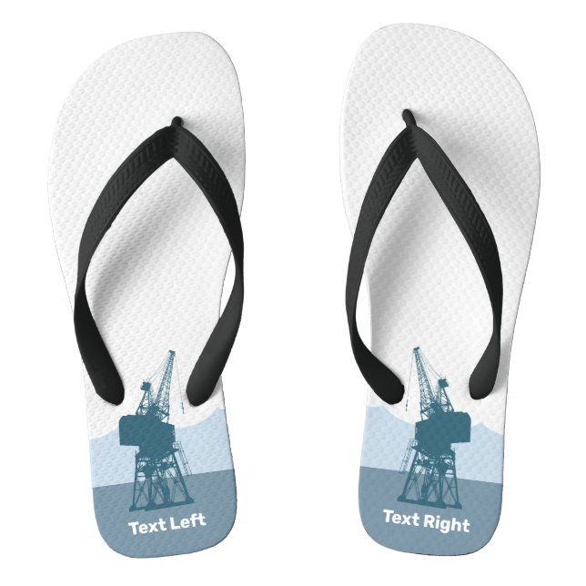 Dockyard Crane Flip Flops (Fußbett)