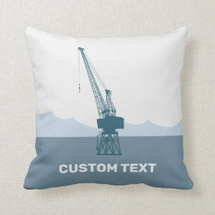 Dockyard Crane Kissen