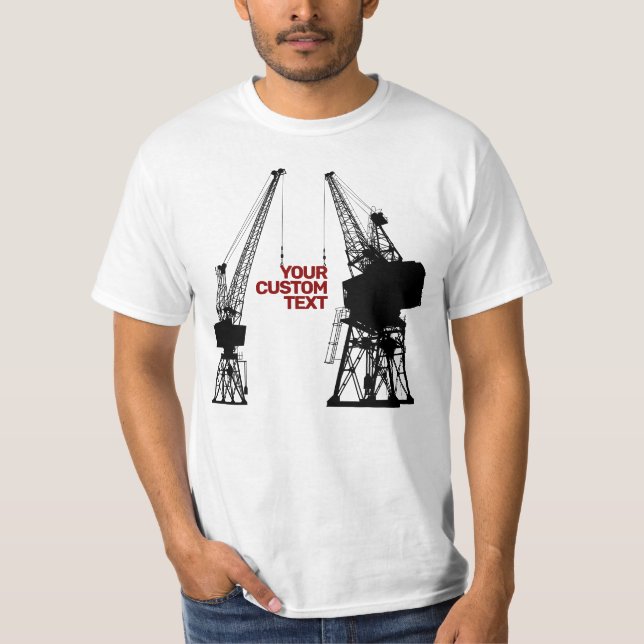 Dockyard Cranes T-Shirt (Vorderseite)